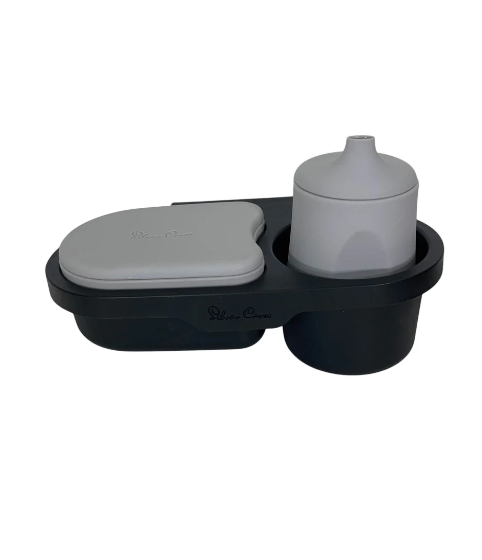 Silver Cross Dune/Reef Snack Tray, Black