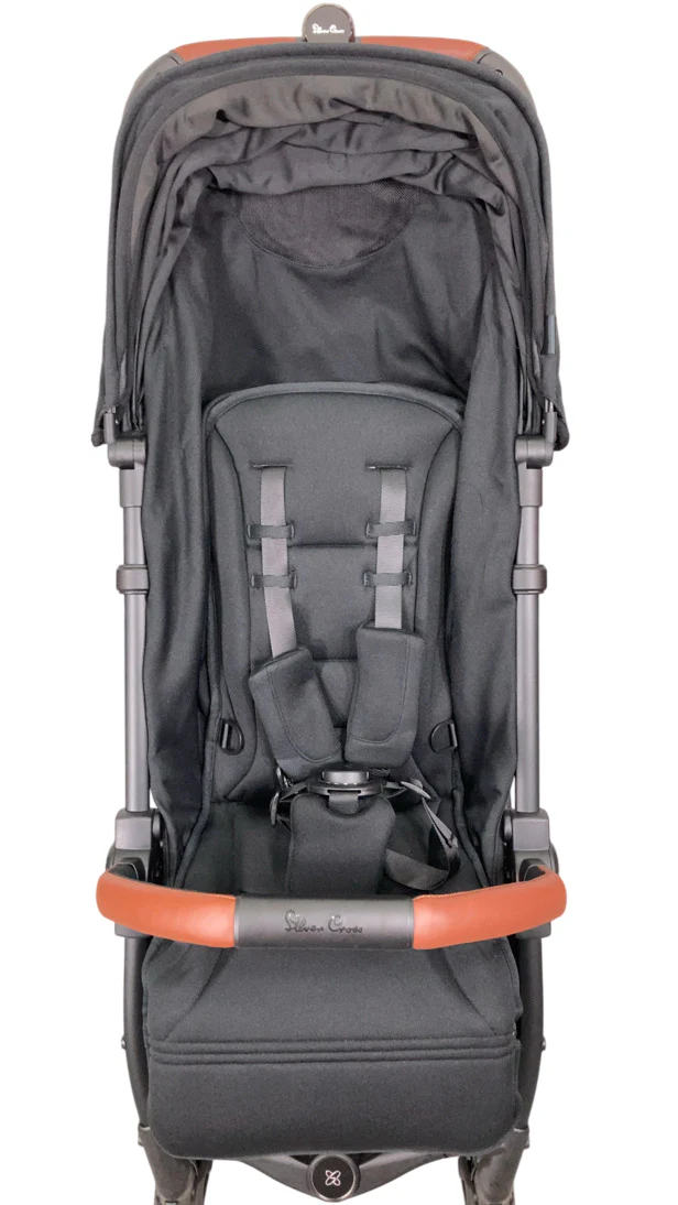 Silver Cross Jet 4 Super Compact Stroller, 2023, Black - Image 5