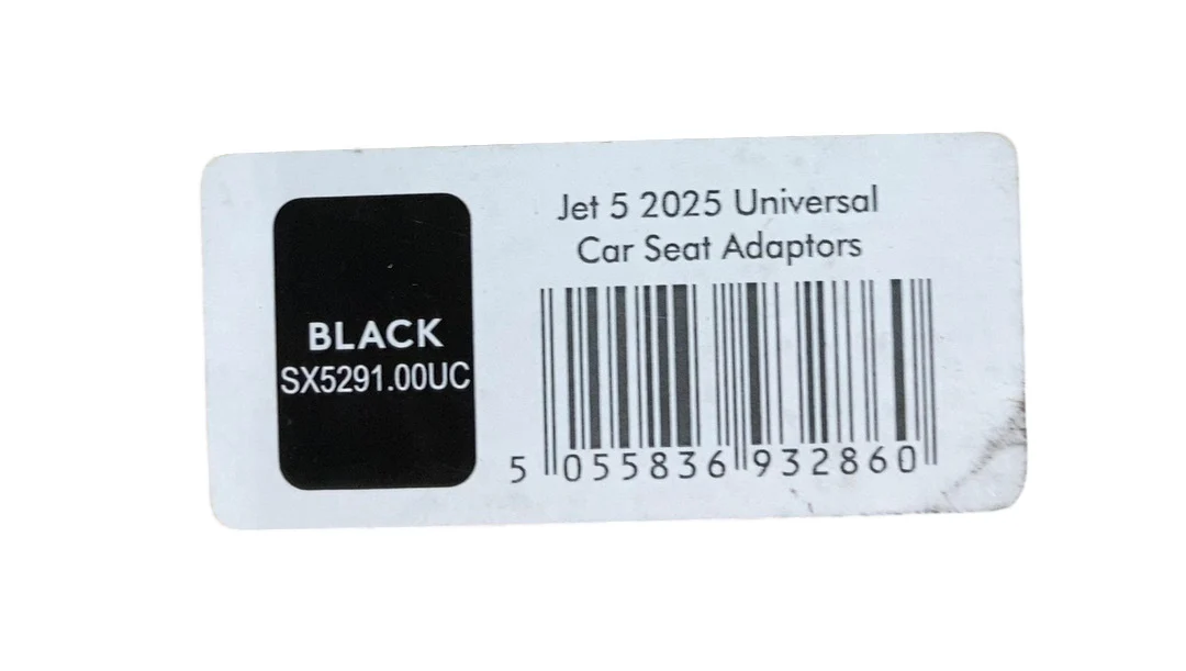 Silver Cross Jet 5 Double Car Seat Adapters, Black - Image 3