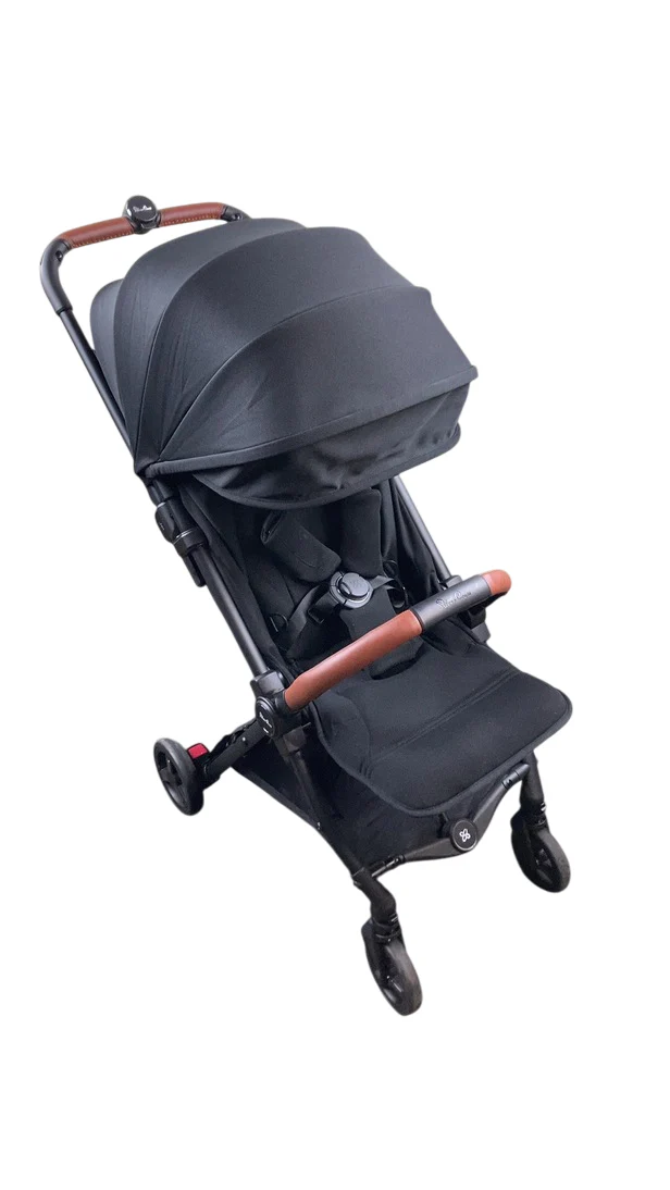 Silver Cross Jet 5 Super Compact Stroller, 2023, Black
