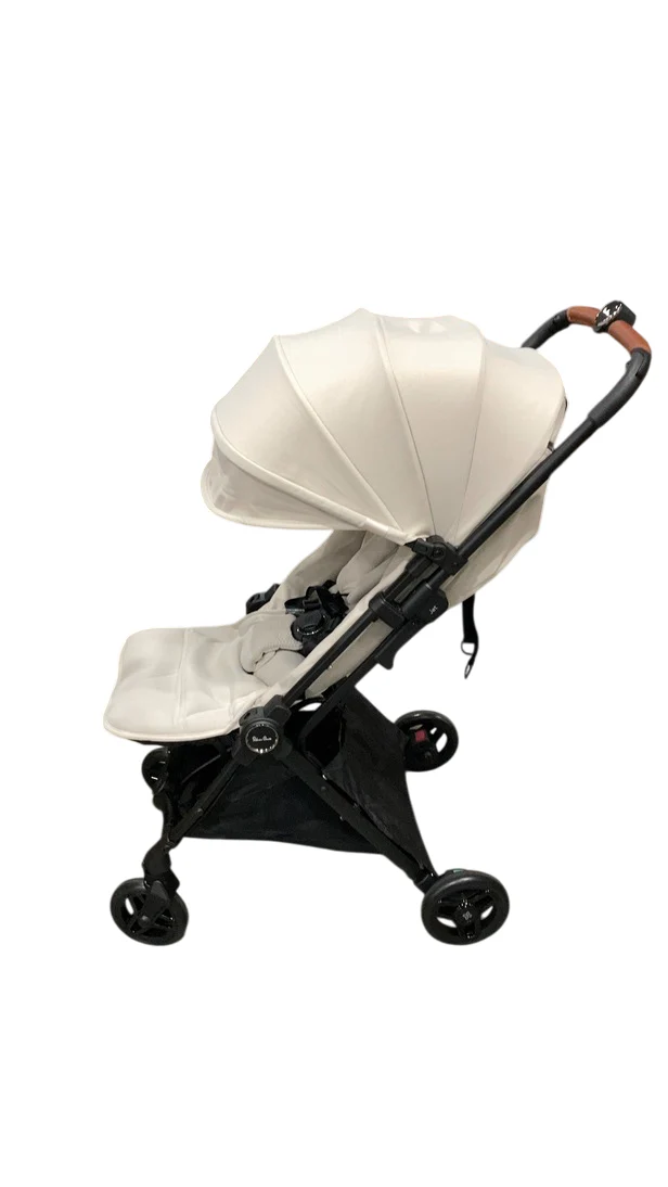 Silver Cross Jet 5 Super Compact Stroller, 2024, Almond White - Image 2