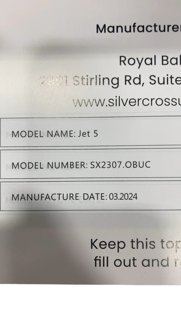 Silver Cross Jet 5 Super Compact Stroller, 2024, Black - Image 11