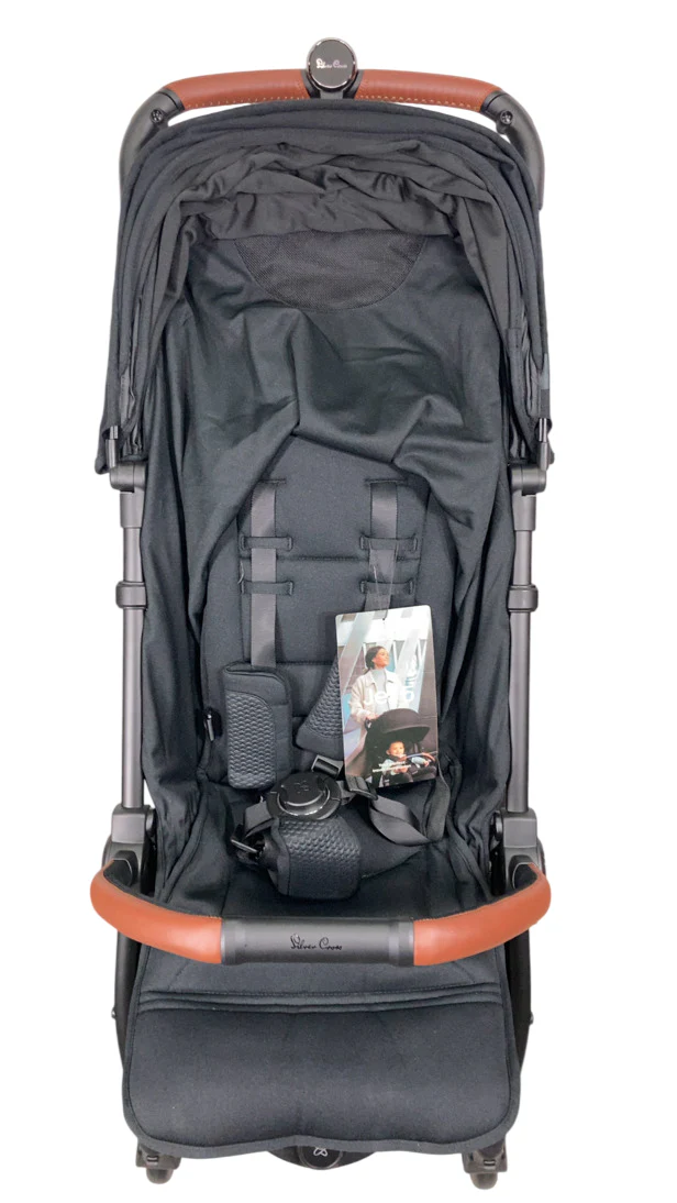 Silver Cross Jet 5 Super Compact Stroller, 2024, Black - Image 5