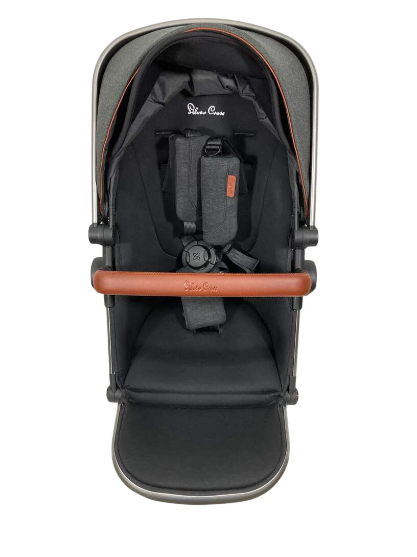 Silver Cross Wave Tandem Seat, Charcoal - Image 6