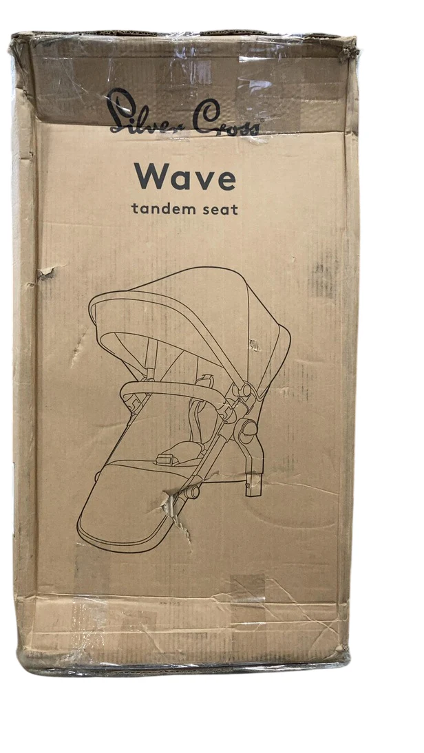 Silver Cross Wave Tandem Seat, Charcoal - Image 9