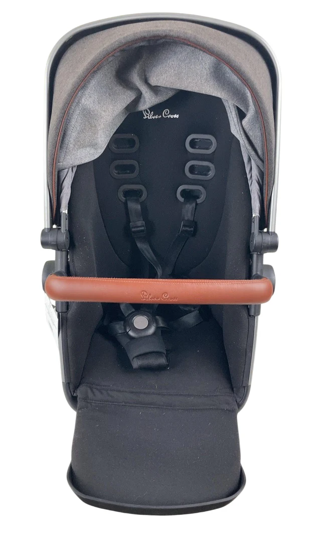 Silver Cross Wave Tandem Seat, Charcoal - Image 4