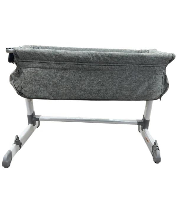 Simmons Kids Dream Bedside Bassinet, Grey - Image 2