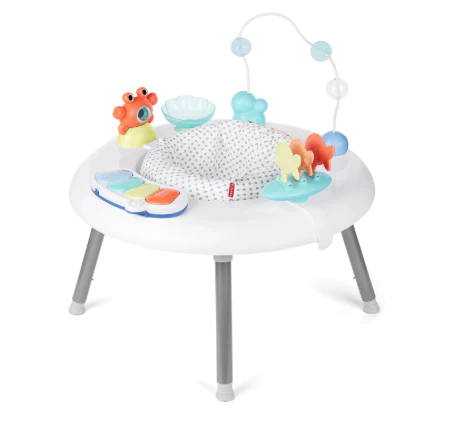 Skip Hop 2-in-1 Baby Activity Center with 20+ Developmental Activities, Seascape