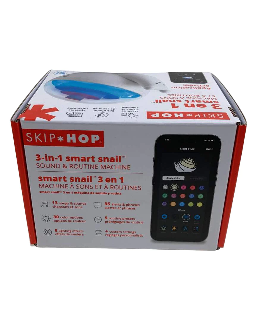 Skip Hop 3 In 1 Smart Snail Sound And Routine Machine - Image 4