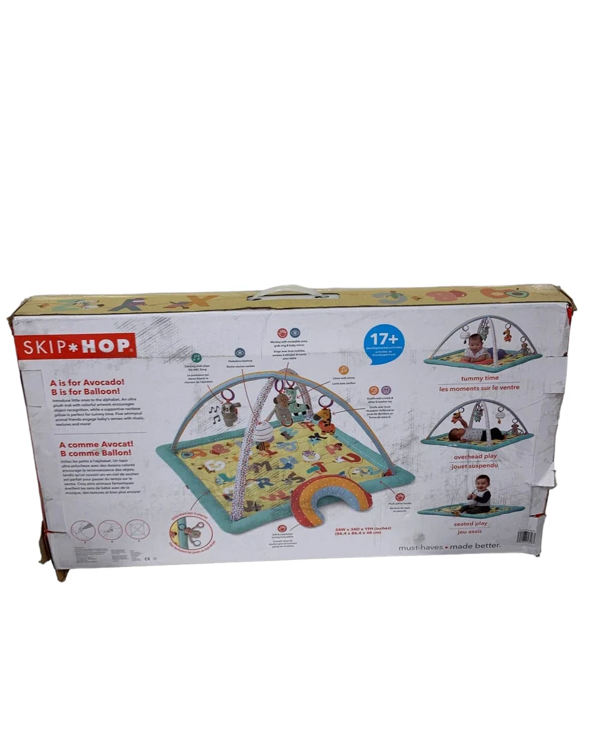 Skip Hop Activity Gym Play Mat, ABC & Me - Image 3