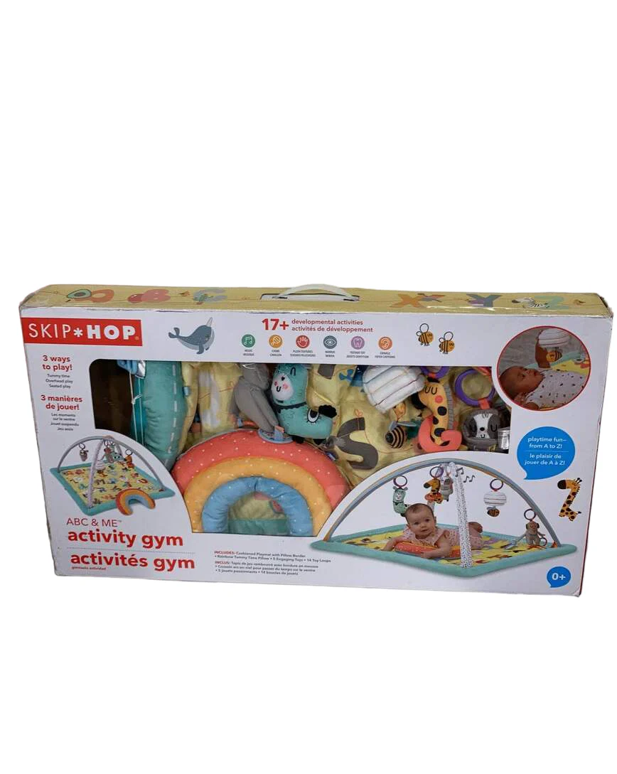 Skip Hop Activity Gym Play Mat, ABC & Me - Image 4