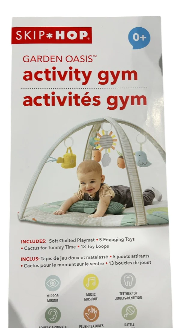 Skip Hop Activity Gym Play Mat, Garden Oasis - Image 6