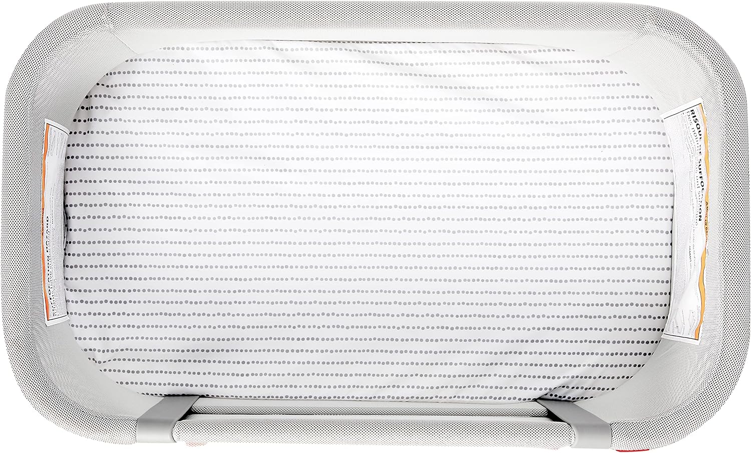 Skip Hop Cozy-Up 2-in-1 Bedside Sleeper and Bassinet, Grey - Image 3
