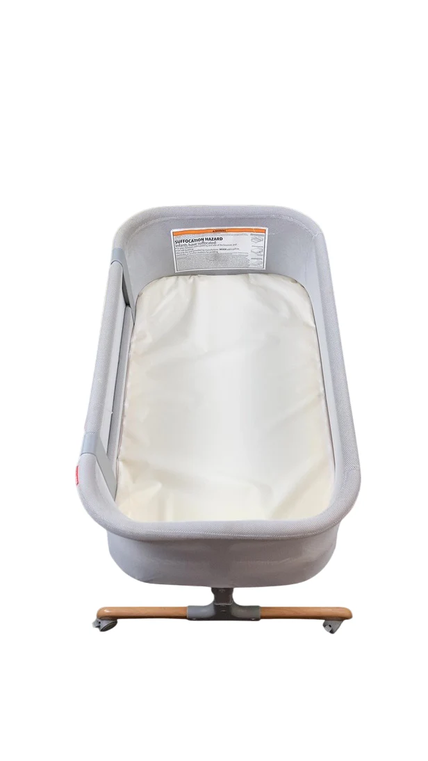 Skip Hop Cozy-Up 2-in-1 Bedside Sleeper and Bassinet, Grey - Image 4