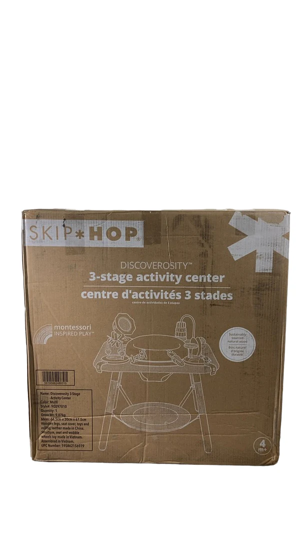 Skip Hop Discoverosity Montessori-Inspired 3-Stage Activity Center & Play Table, Multi - Image 2