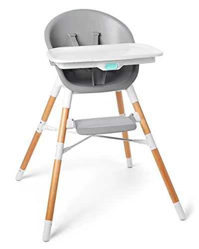Skip Hop EON 4-in-1 High Chair, Grey/White - Image 15
