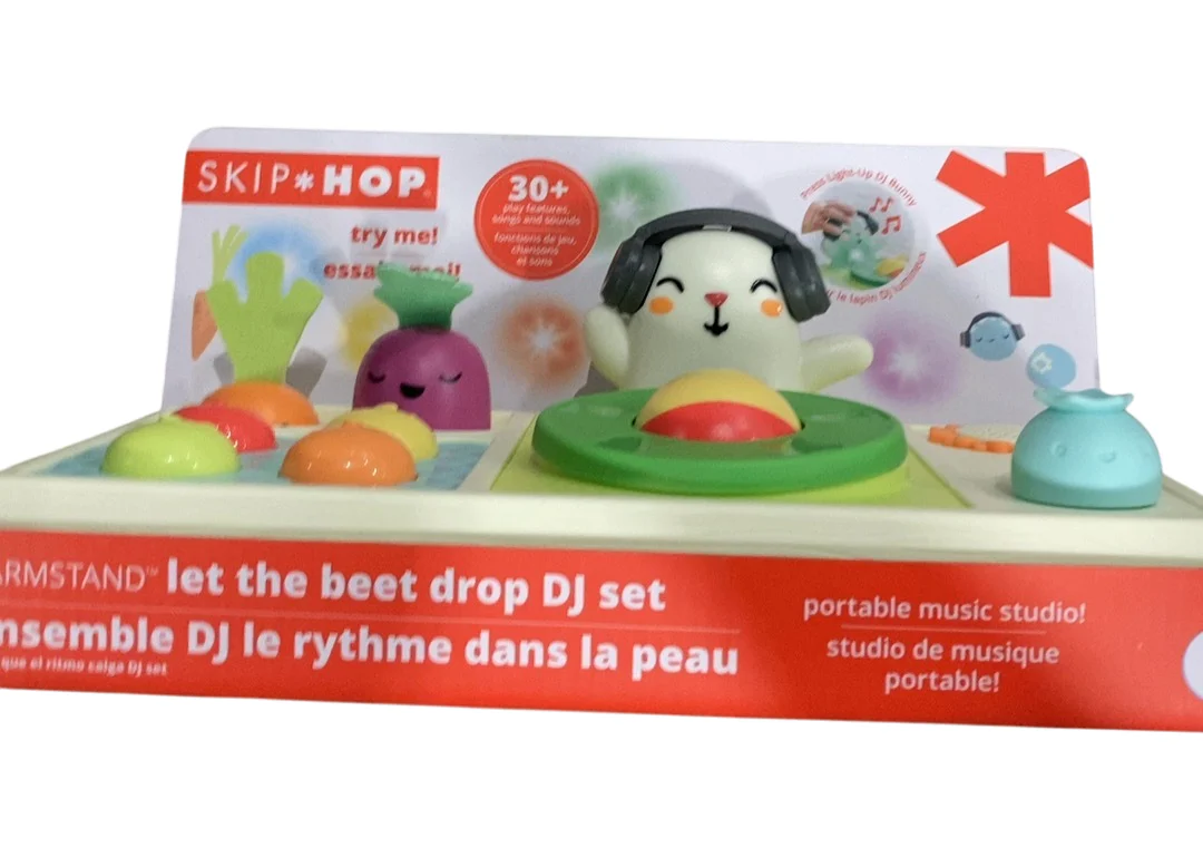 Skip Hop Farmstand Let The Beet Drop DJ Set Baby Musical Toy - Image 6