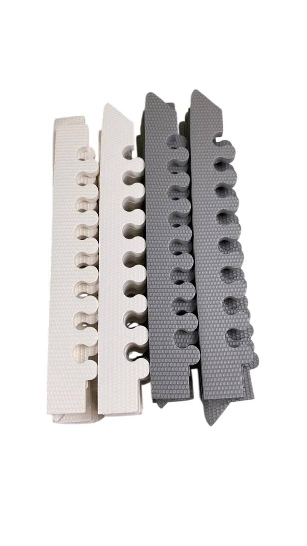 Skip Hop Interlocking Foam Floor Tiles Playspot, Grey/Cream - Image 3