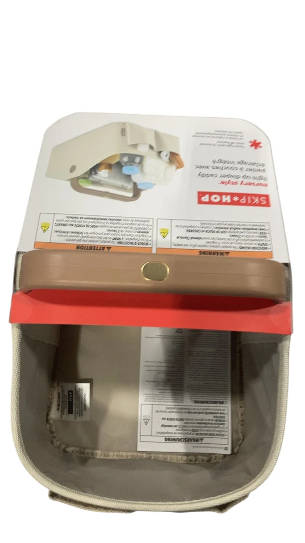 Skip Hop Light Up Diaper Caddy, Oat - Image 2