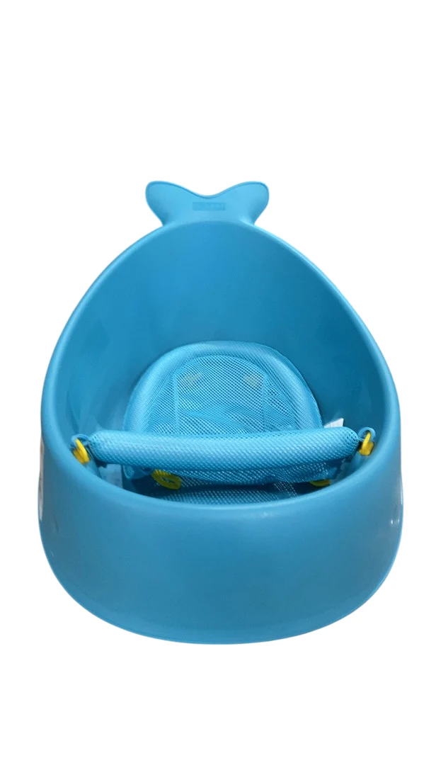 Skip Hop Moby Bath Smart Sling 3-Stage Bathtub, Blue