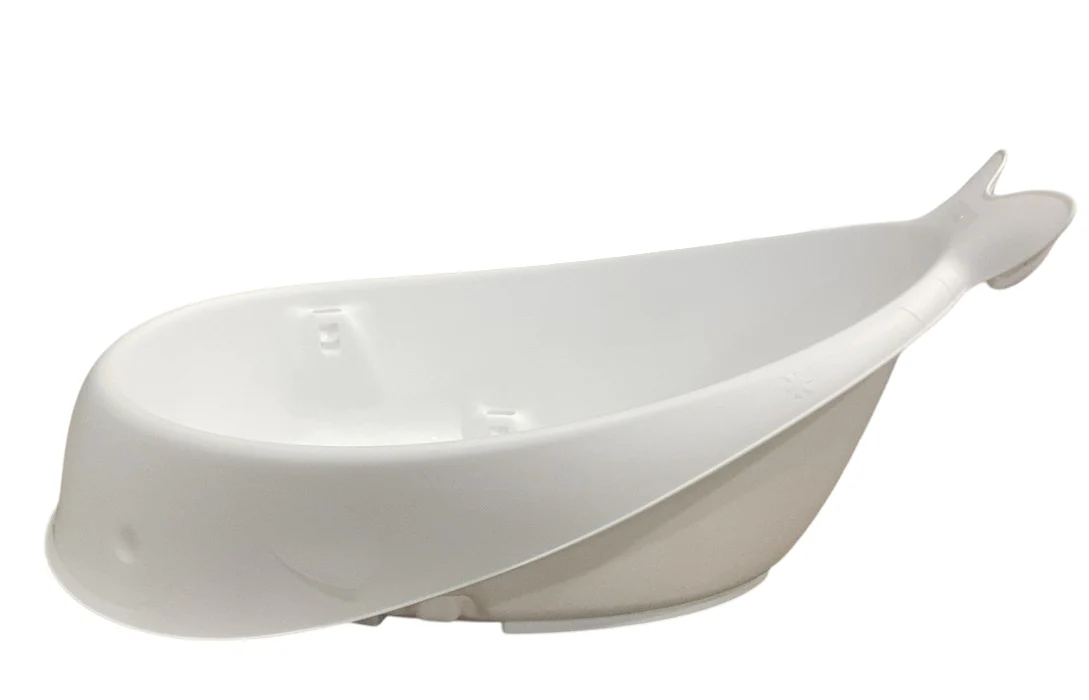 Skip Hop Moby Bath Smart Sling 3-Stage Bathtub, White - Image 2