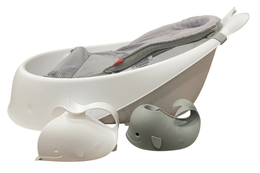 Skip Hop Moby Bathtub Bundle, White