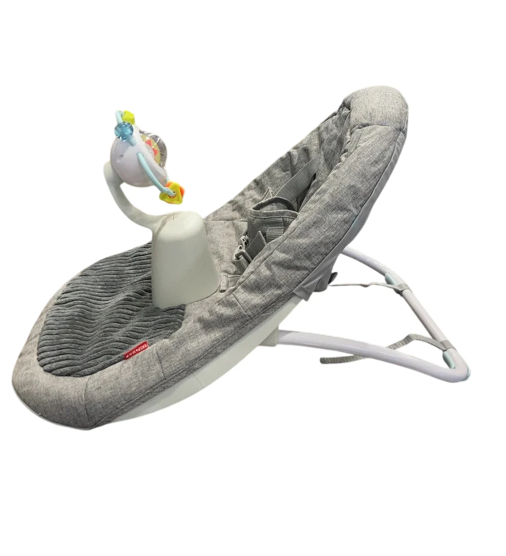 Skip Hop Silver Lining Cloud Upright Floor Seat, Grey, Without Tray - Image 2