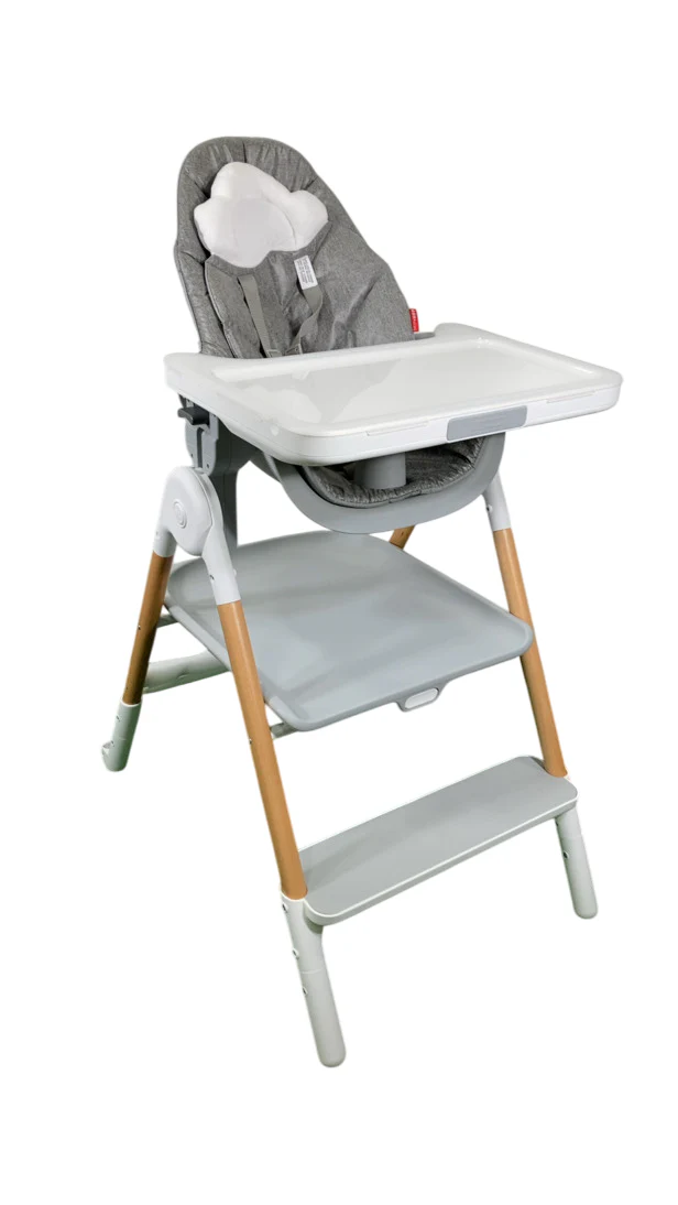 Skip Hop Sit To Step High Chair, Grey/White