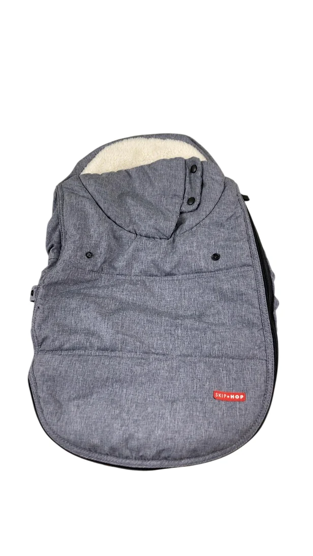 Skip Hop Stroll And Go Car Seat Cover, Heather Gray