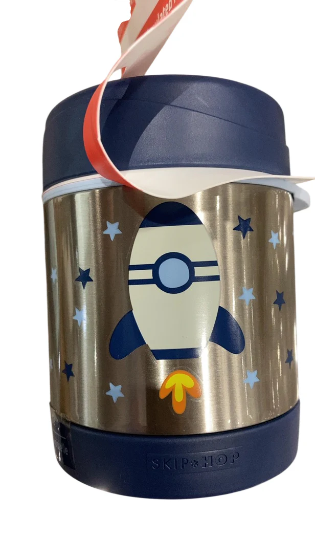Skip Hop Zoo Insulated Food Jar, Rocket - Image 3