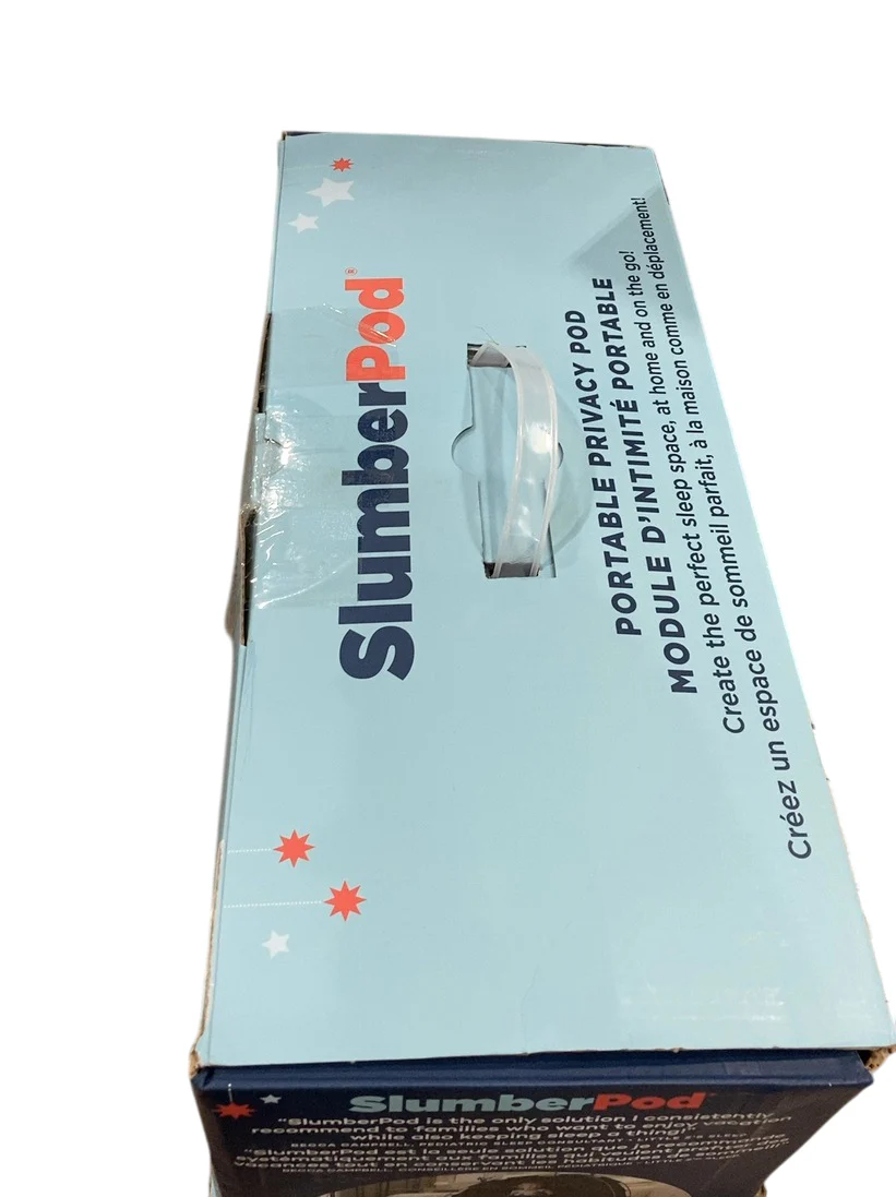 SlumberPod 2.0 Sleep Canopy, Black with Gray - Image 4