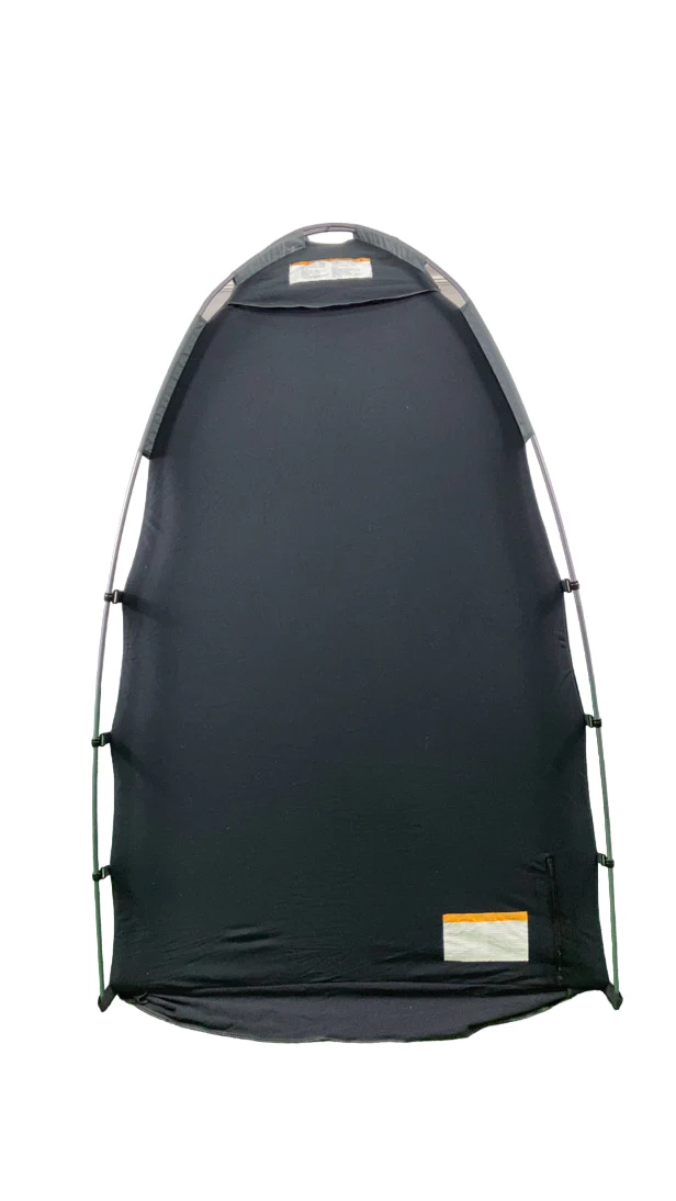 SlumberPod 2.0 Sleep Canopy, Black with Gray - Image 2