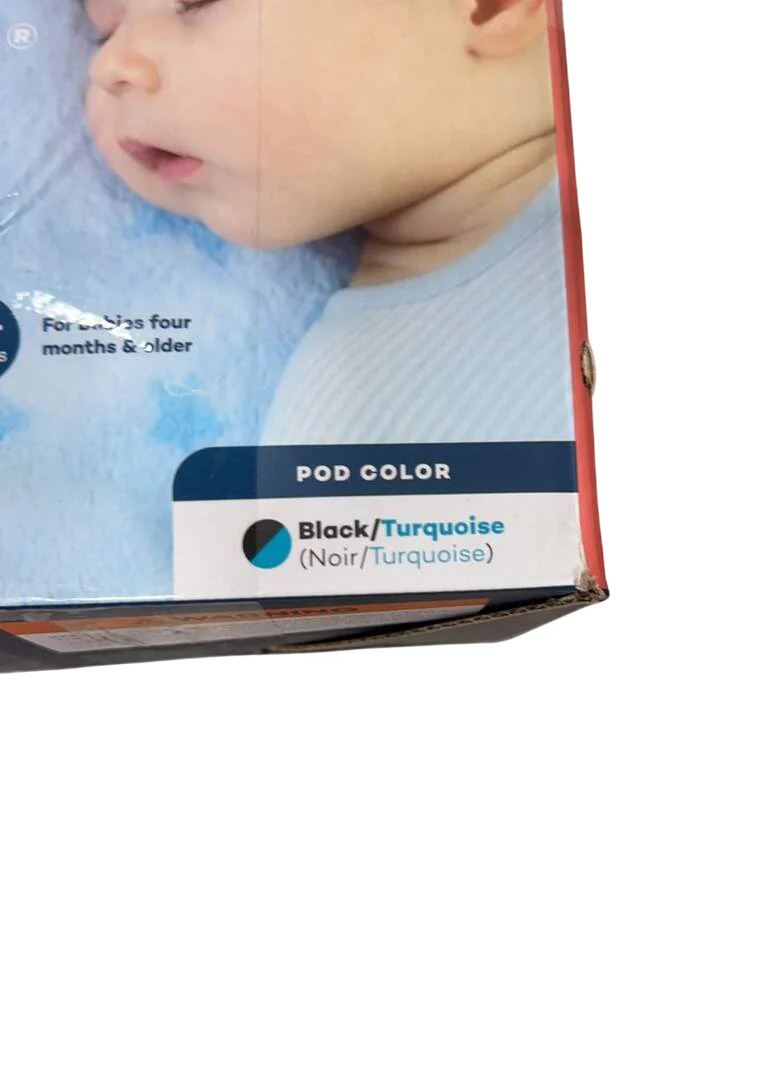 SlumberPod 2.0 Sleep Canopy, Black with Turquoise - Image 4