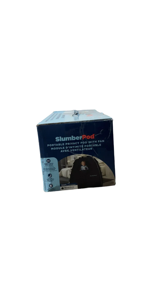 SlumberPod 2.0 Sleep Canopy, Black with Gray - Image 4