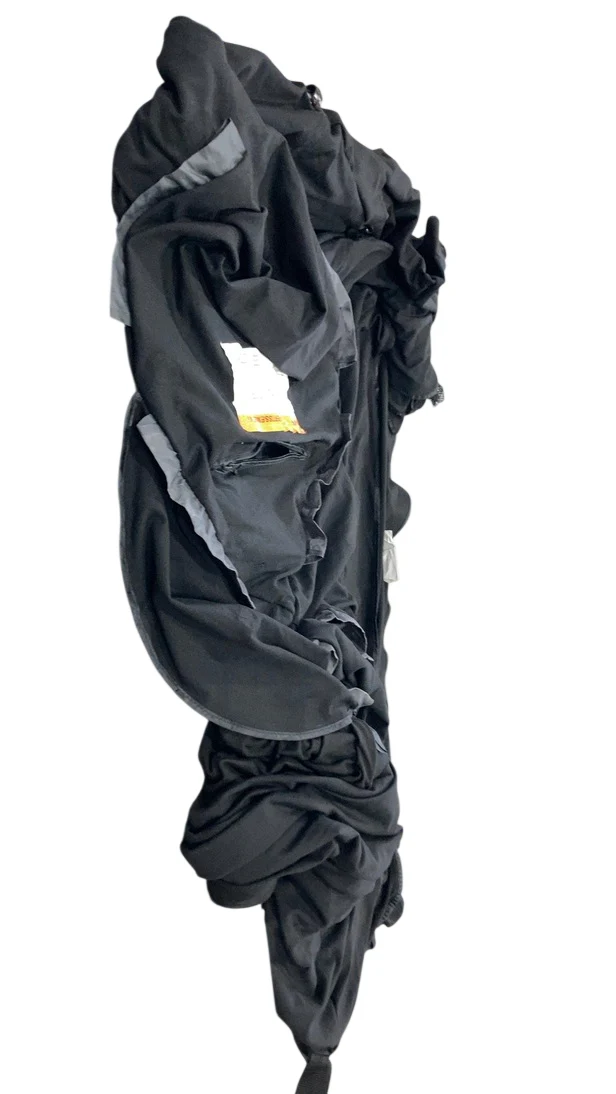 SlumberPod 2.0 Sleep Canopy with Fan, Black with Gray - Image 3