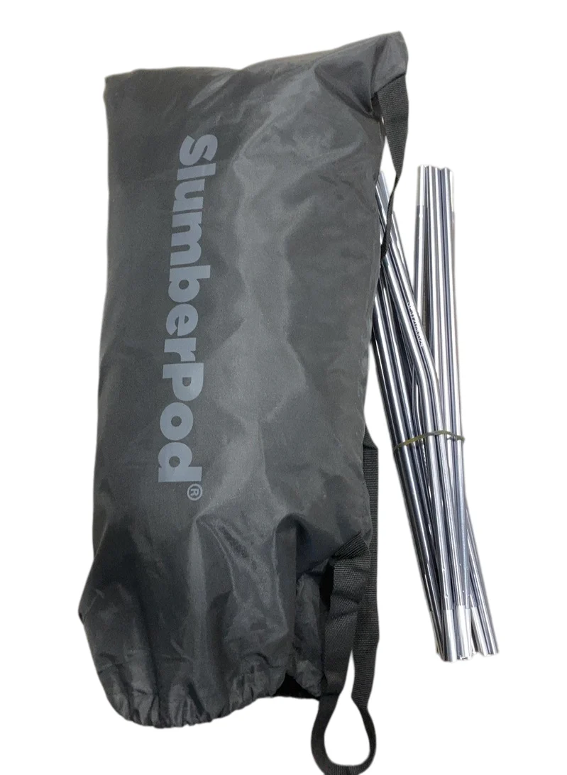 SlumberPod 3.0 Sleep Canopy, Black with Gray Accents - Image 3