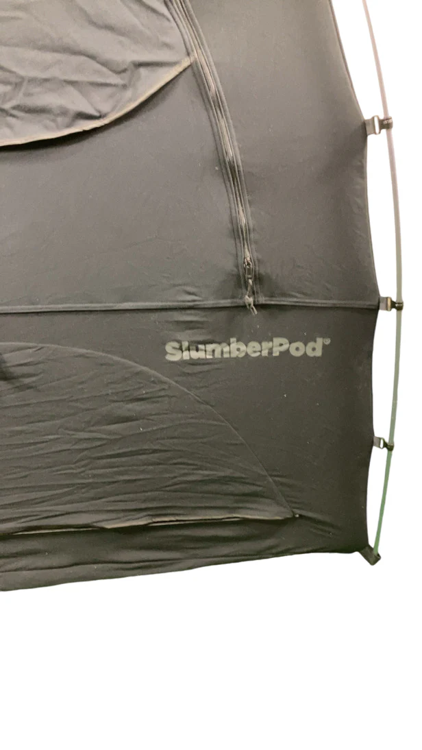 SlumberPod 3.0 Sleep Canopy, Black with Gray Accents - Image 3