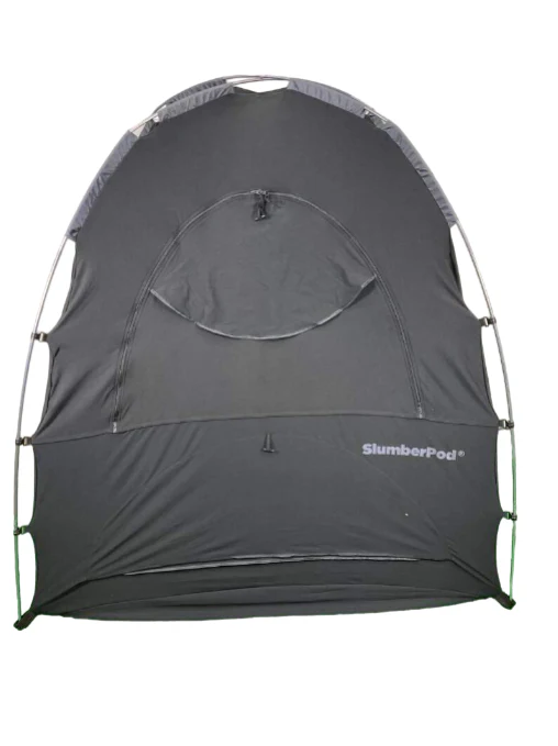 SlumberPod 3.0 Sleep Canopy, Black with Gray Accents