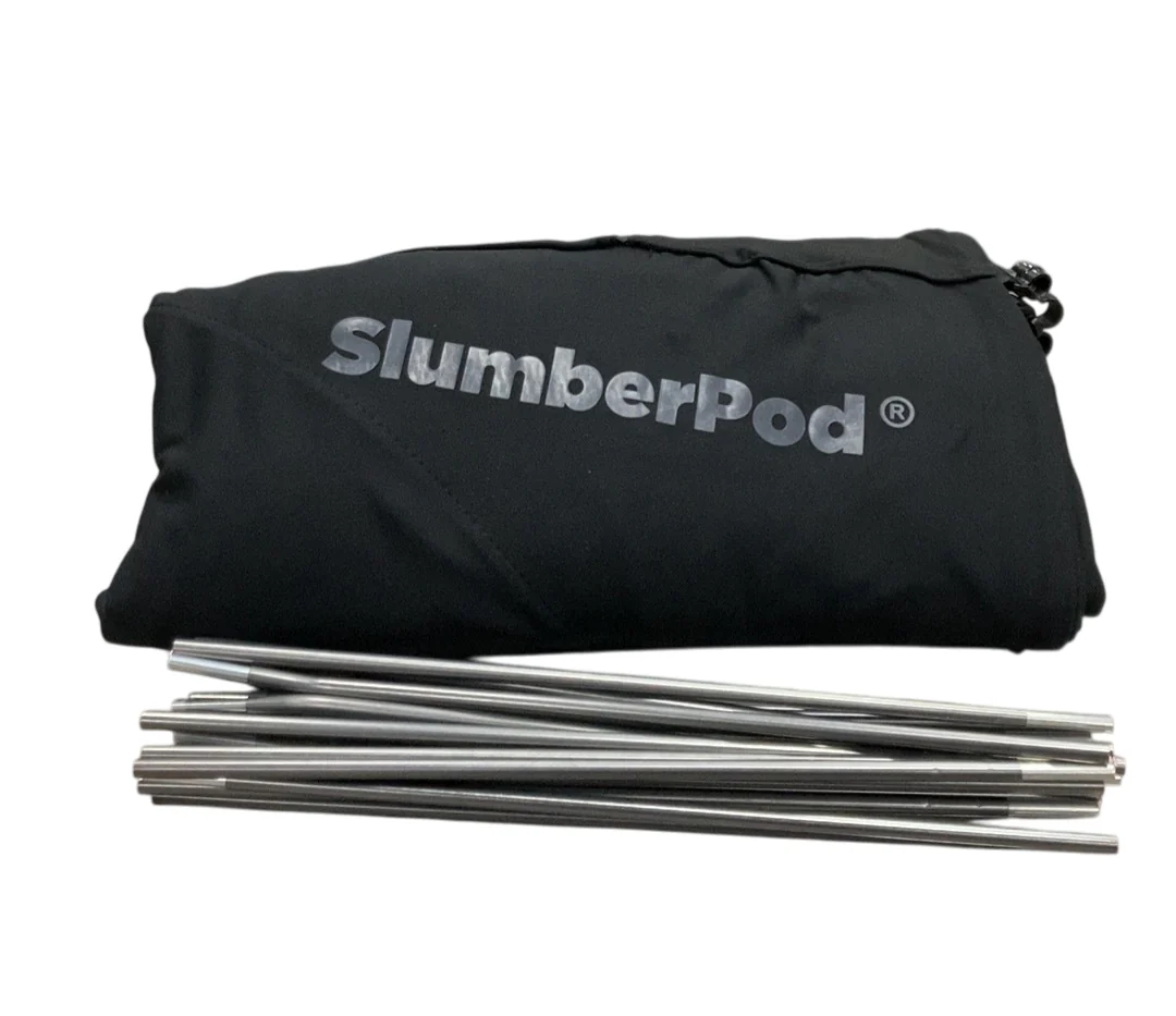 SlumberPod 3.0 Sleep Canopy, Black with Gray Accents - Image 5