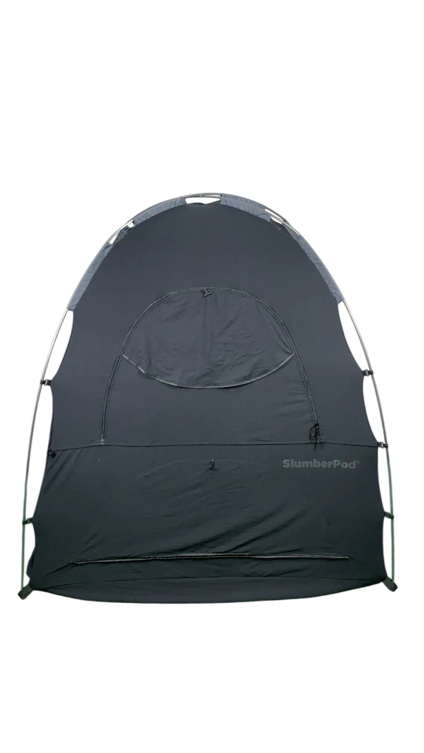 SlumberPod 3.0 Sleep Canopy, Black with Gray Accents