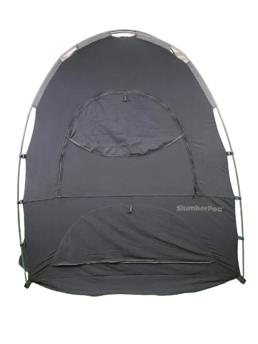 SlumberPod 3.0 Sleep Canopy, Black with Gray Accents
