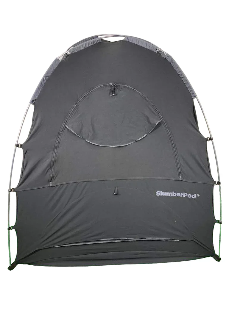 SlumberPod 3.0 Sleep Canopy, Black with Gray Accents - Image 2