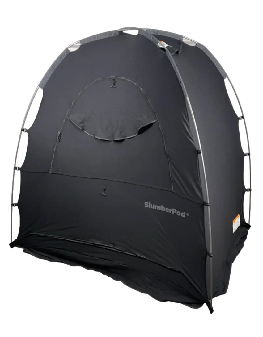 SlumberPod 3.0 Sleep Canopy, Black with Gray Accents