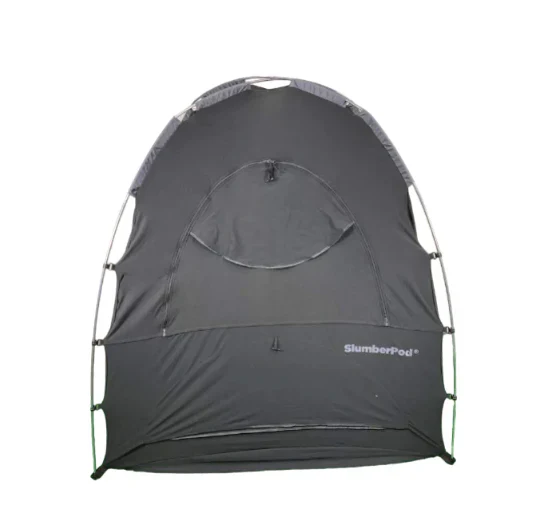 SlumberPod 3.0 Sleep Canopy, Black with Gray Accents - Image 2