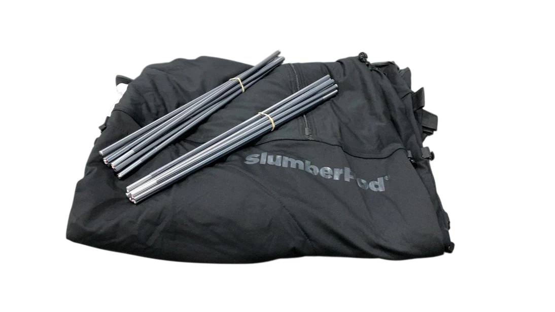 SlumberPod 3.0 Sleep Canopy, Black with Gray Accents - Image 2