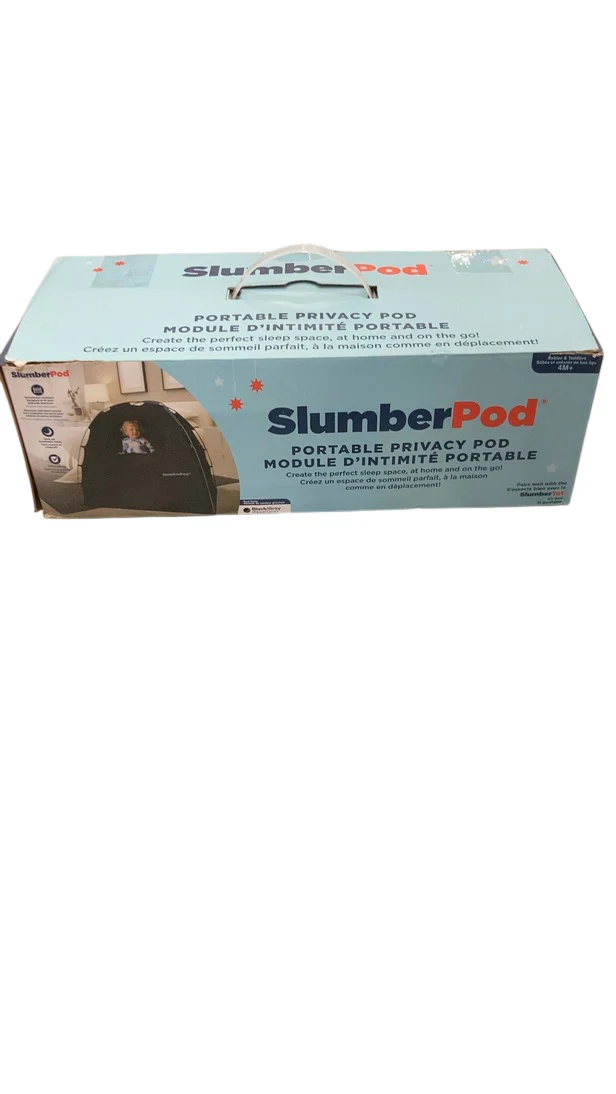 SlumberPod 3.0 Sleep Canopy, Black with Gray Accents - Image 4