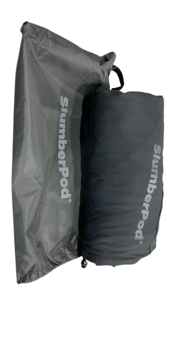 SlumberPod 3.0 Sleep Canopy, Black with Gray Accents - Image 2