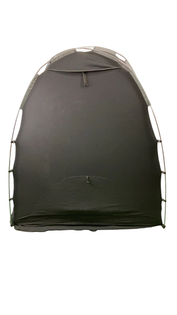 SlumberPod 3.0 Sleep Canopy, Black with Gray Accents - Image 3