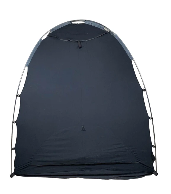 SlumberPod 3.0 Sleep Canopy with Fan, Black with Gray Accents - Image 3