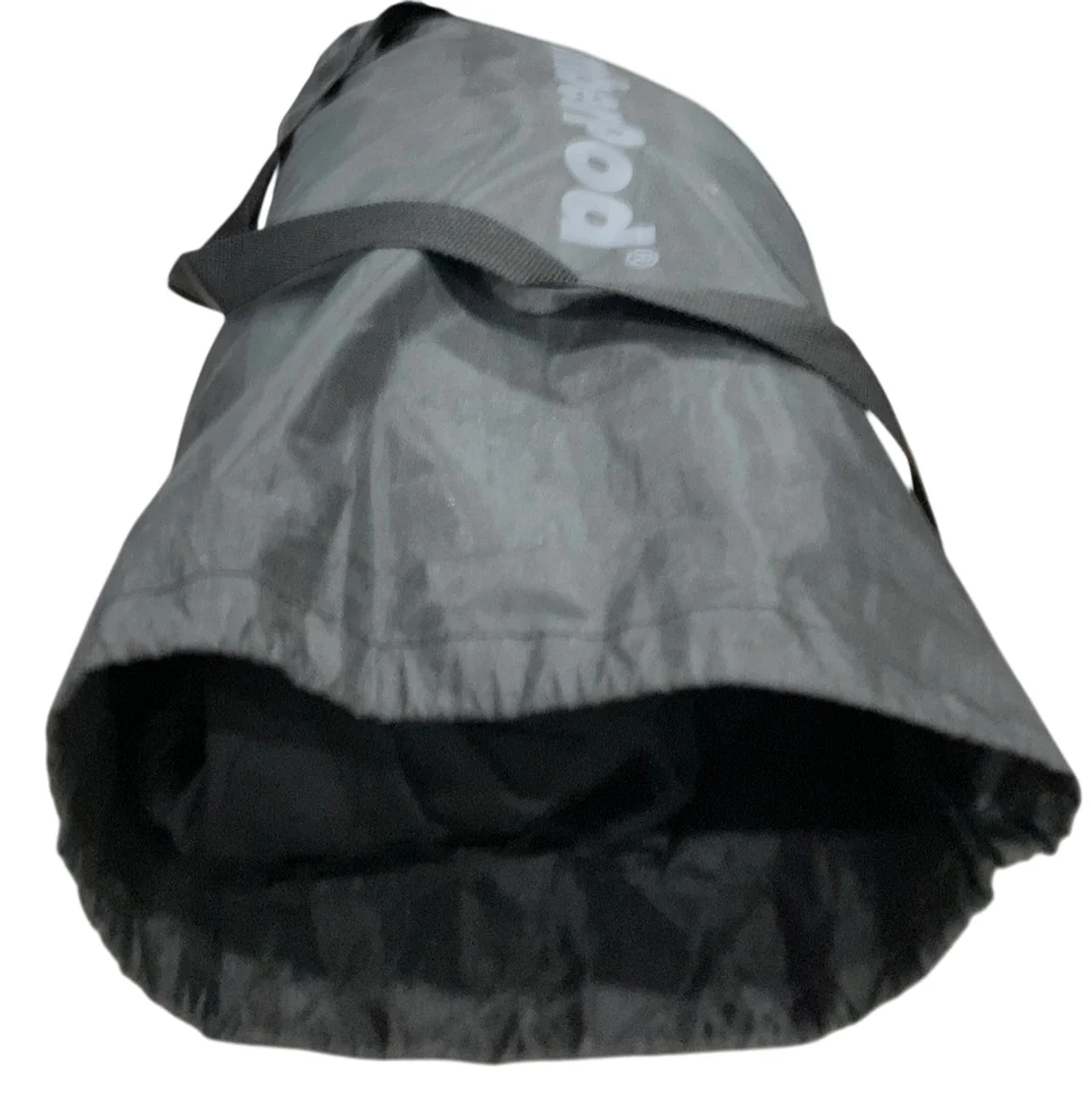 SlumberPod 3.0 Sleep Canopy with Fan, Black with Gray Accents - Image 6